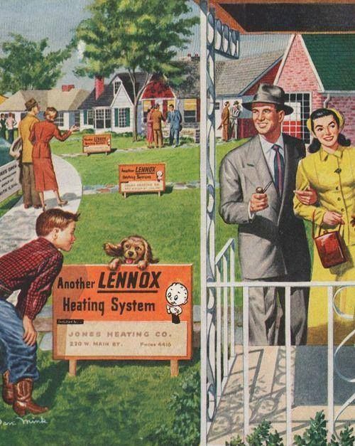 An advertisement for another lennox heating system