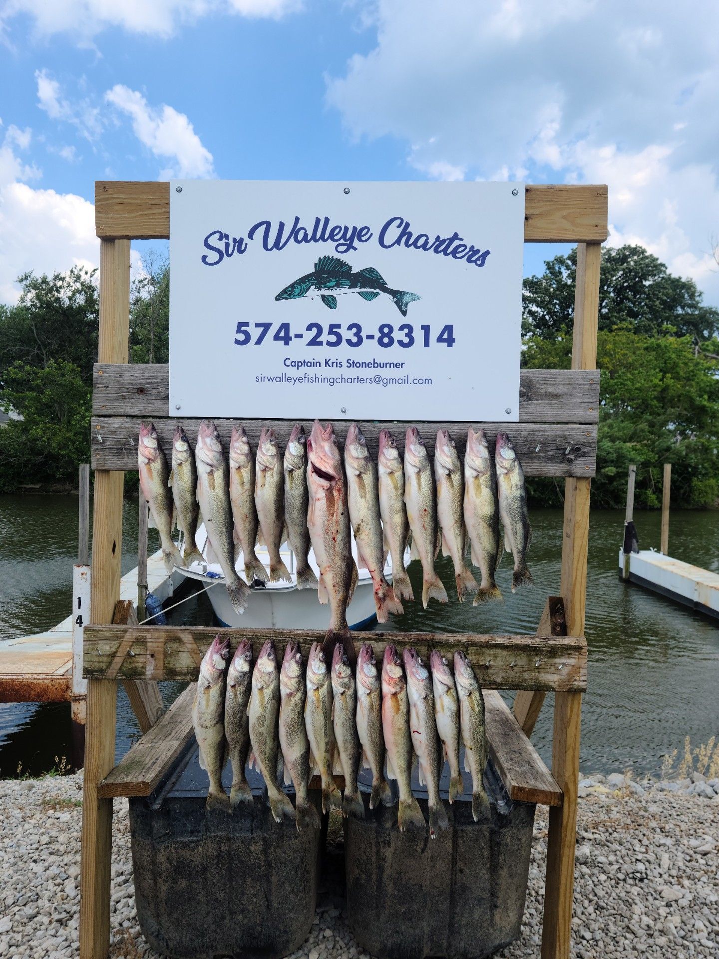 Sir Walleye Charters Ad