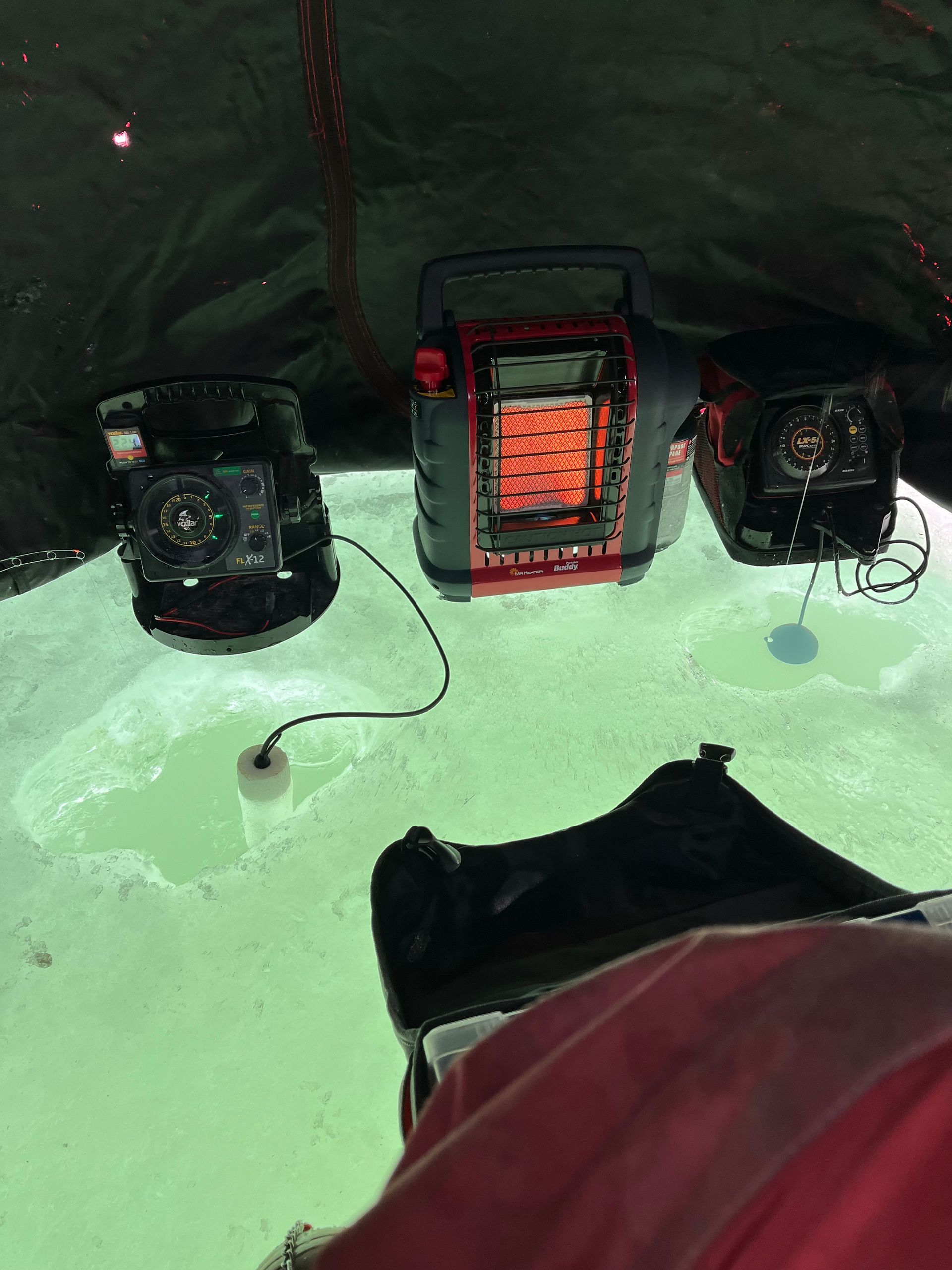 Ice fishing guide Lake Erie