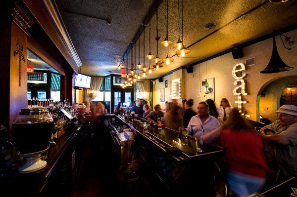 The bar at Francesca's Cucina