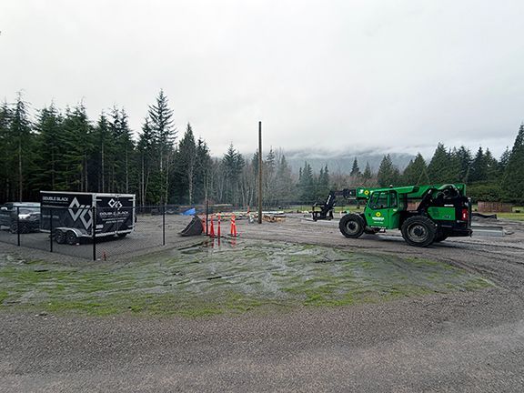 Construction location start before work started.