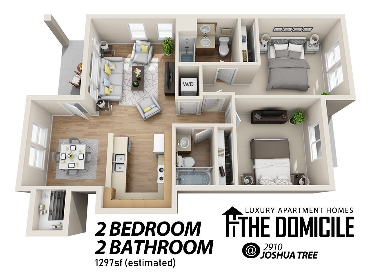 Floorplan for an apartment