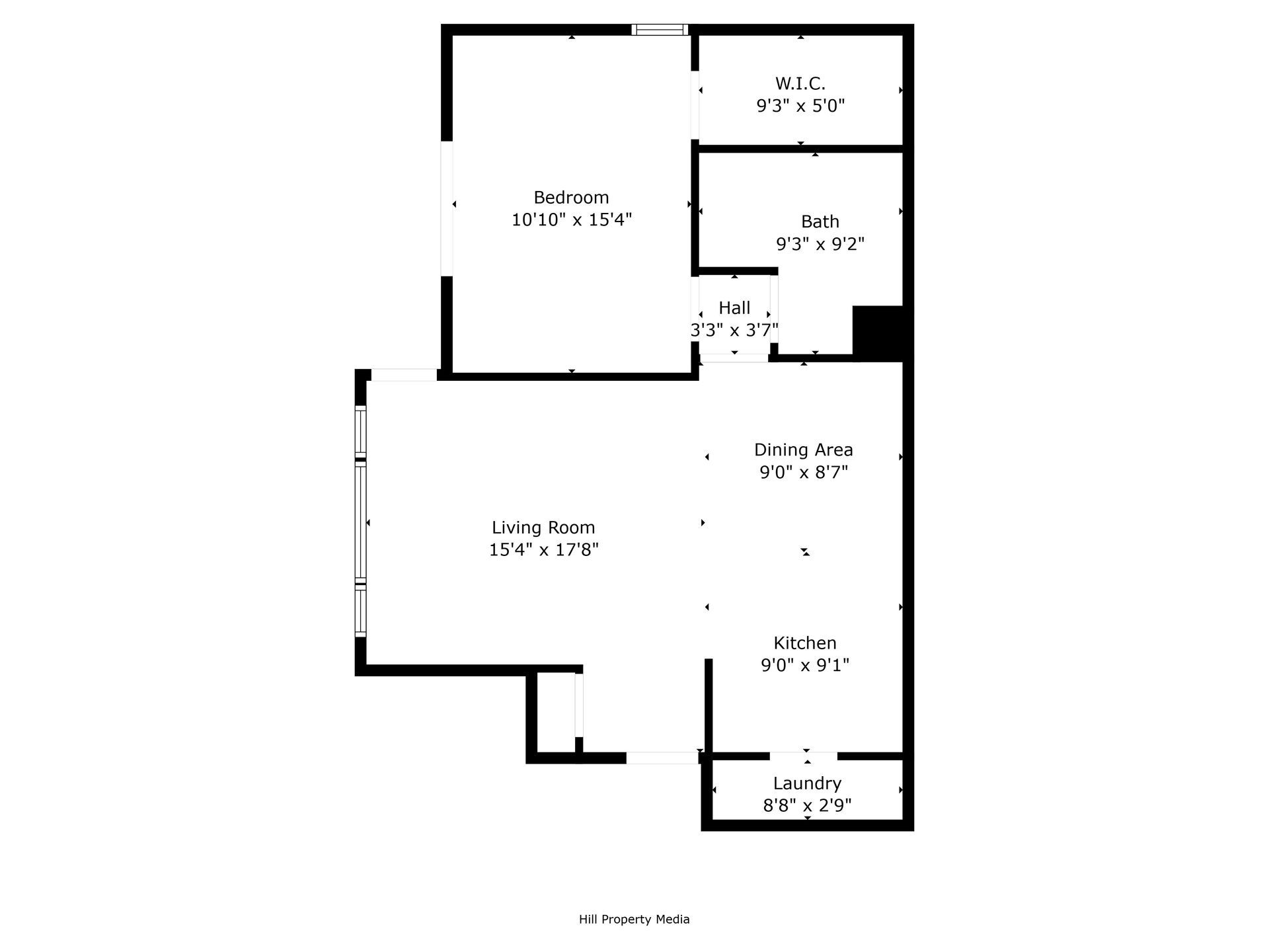 Floorplan for Sterling Oaks Apartments