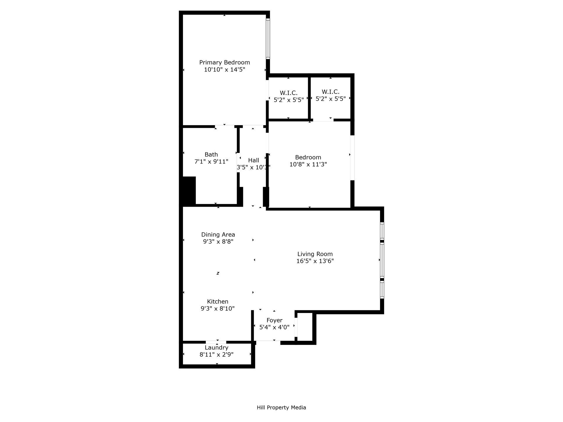Floorplan for Sterling Oaks Apartments