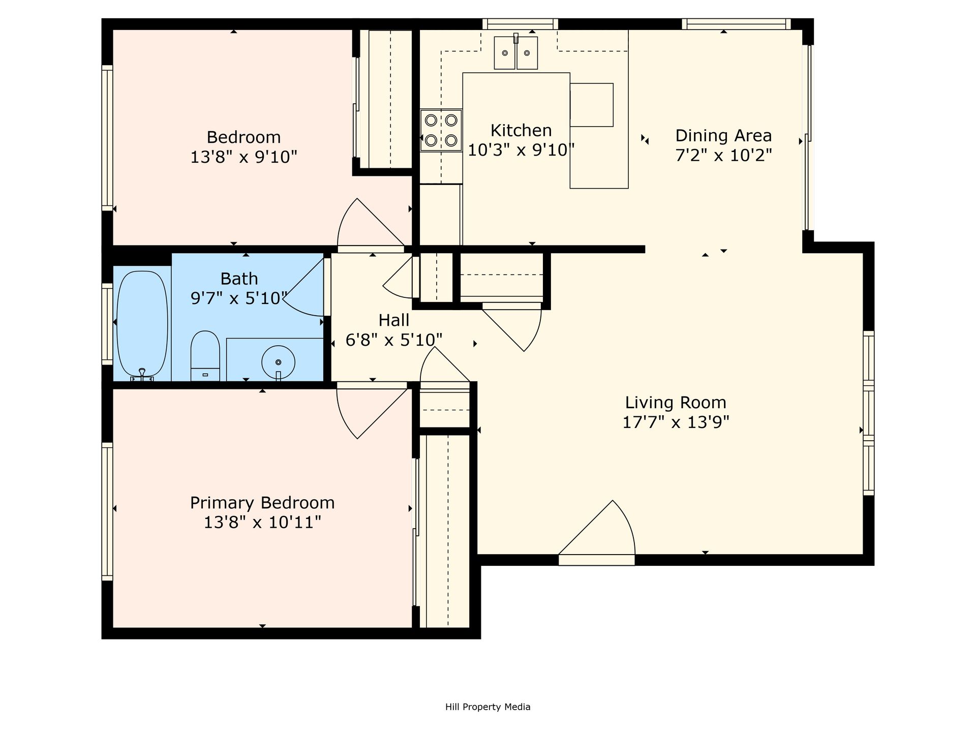 One floorplan at sierra manor apartments