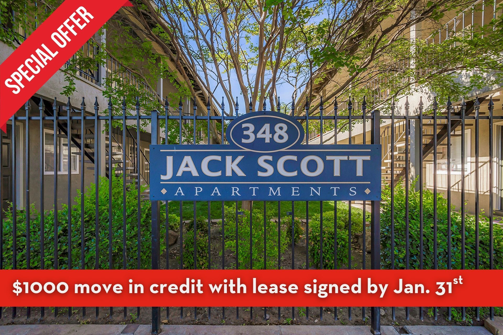 Jack Scott Apartments | Hignell Rentals Move In Specials
