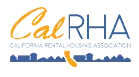 The logo for the california rental housing association.