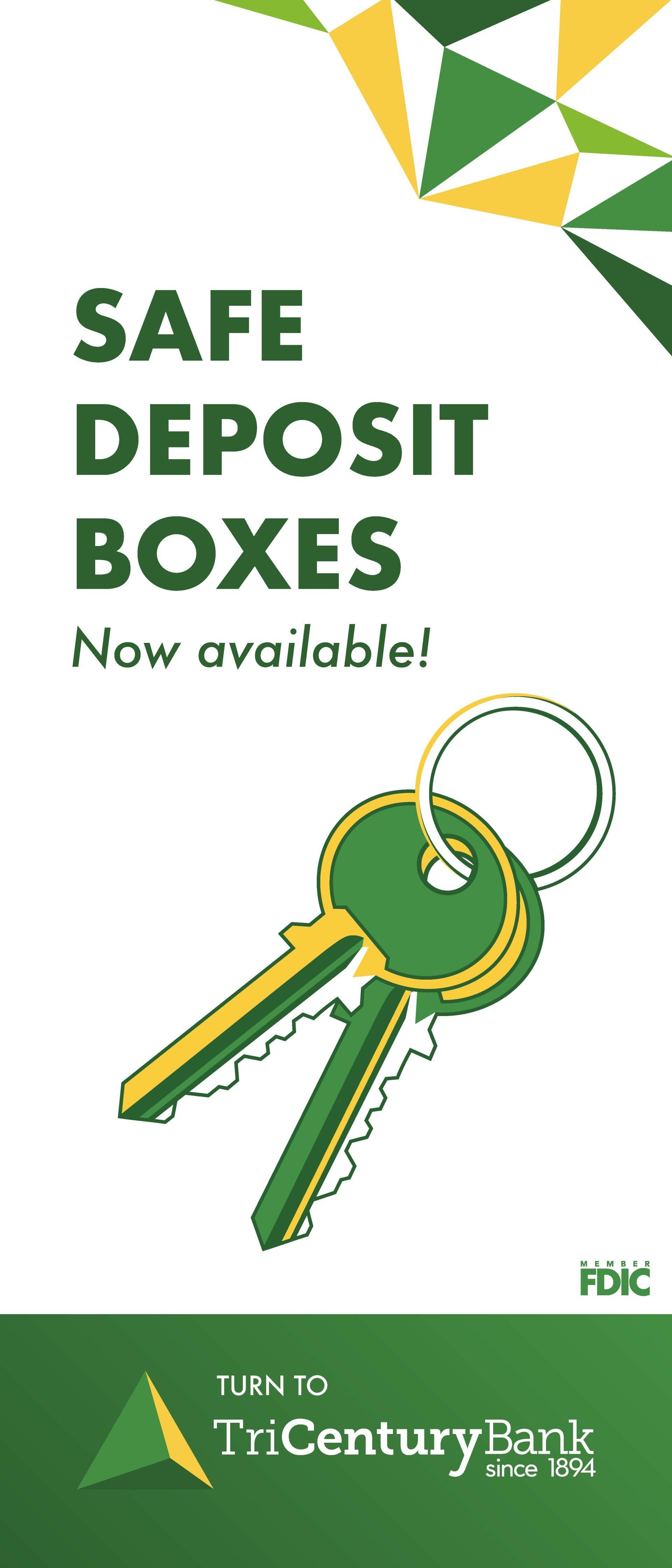 Professional advertisement for a bank.