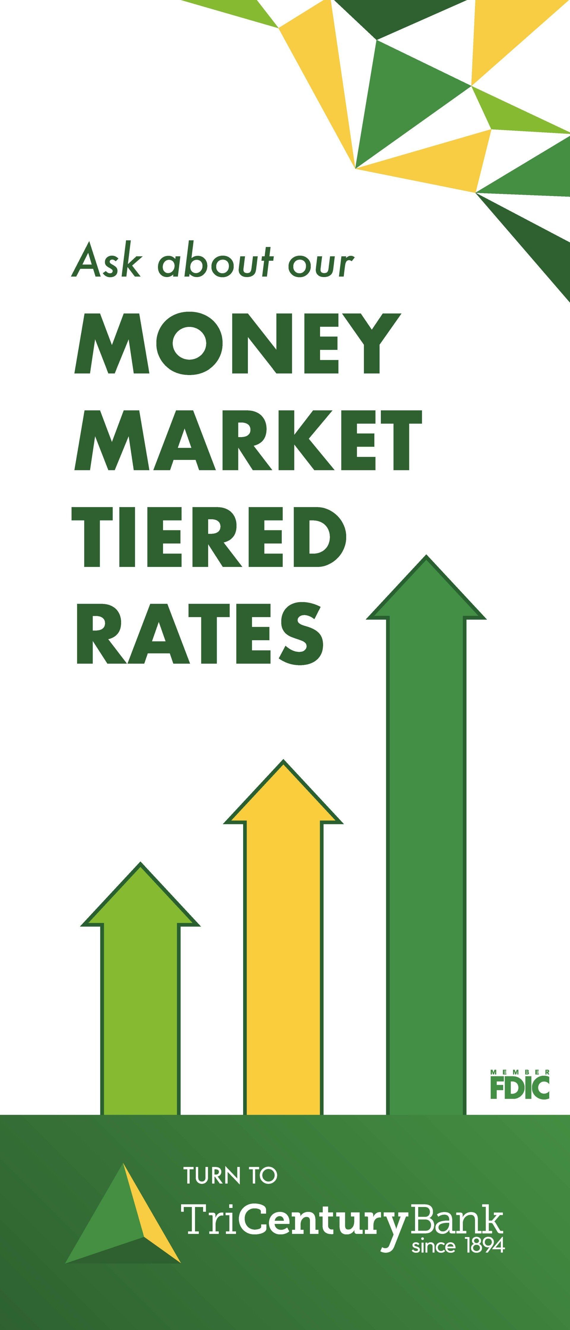 Professional advertisement for a bank.