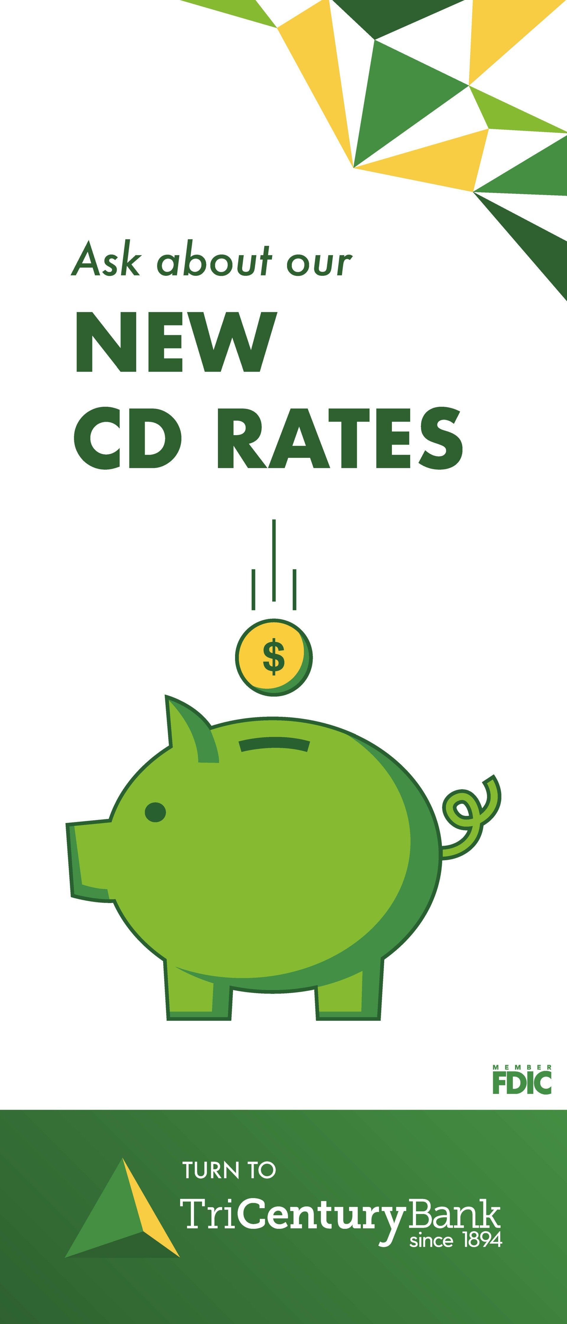 Professional advertisement for a bank.