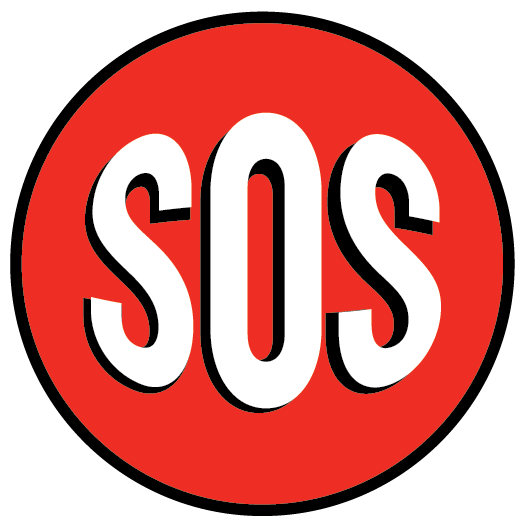 SOS Pest Control logo by KMG in Lawrence