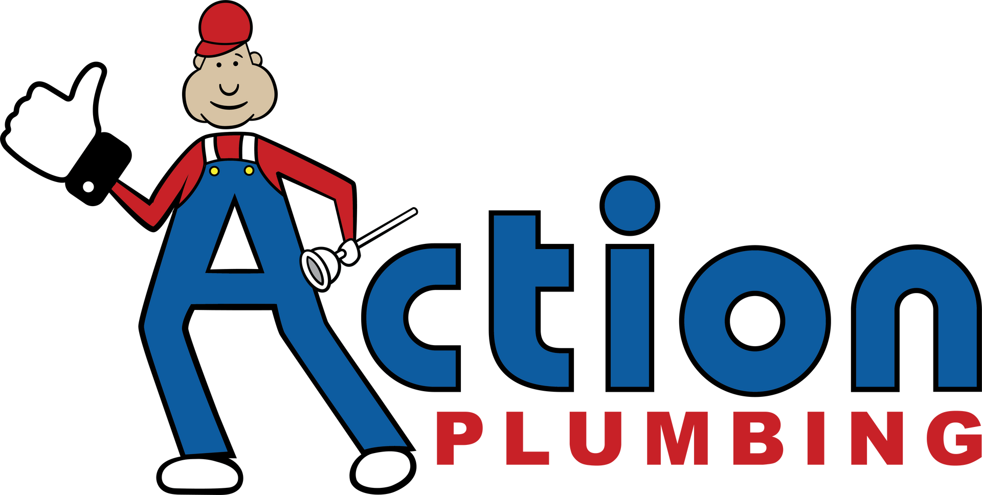 Action Plumbing logo.