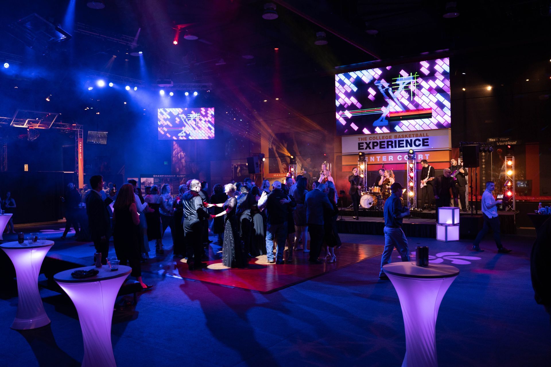 Professional photograph of a dance party taken by KMG.