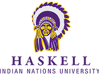 Haskell University logo made by KMG.