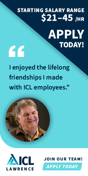 a poster that says starting salary range $ 21-45 / hr apply today