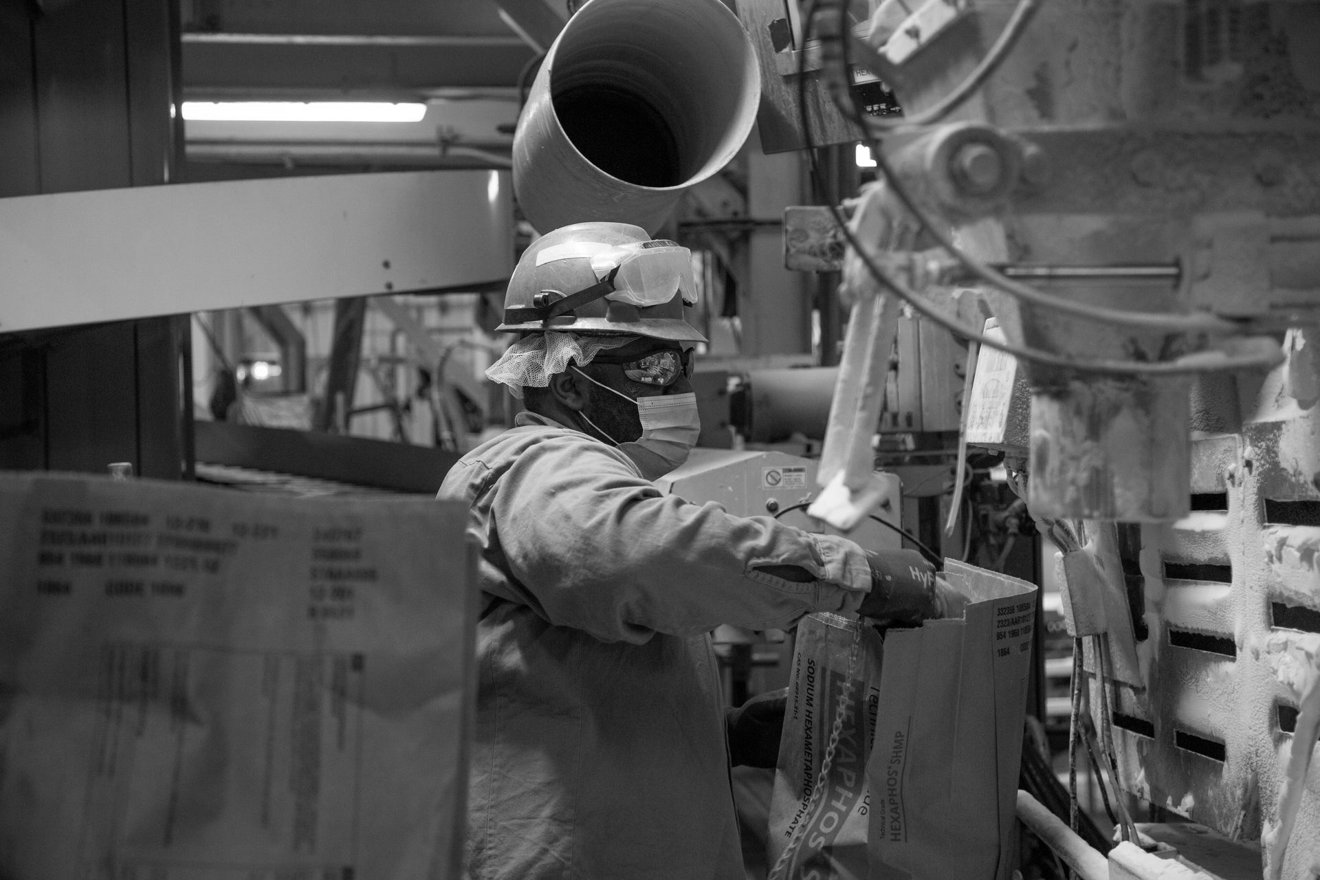 Professional photograph of skilled laborer.