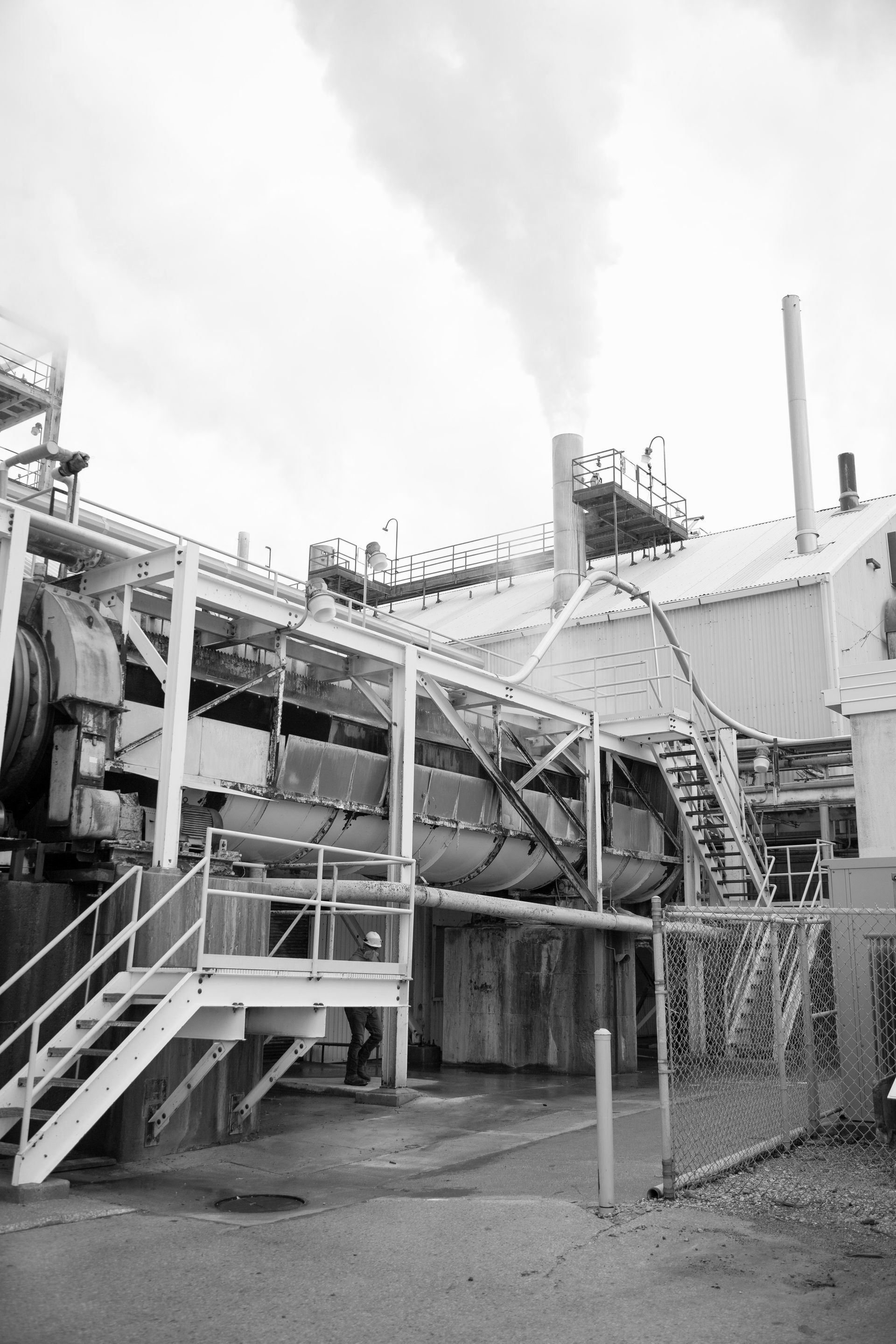 Professional photograph of a factory.