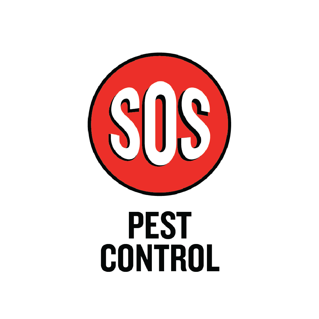 SOS Pest Control logo made by KMG.
