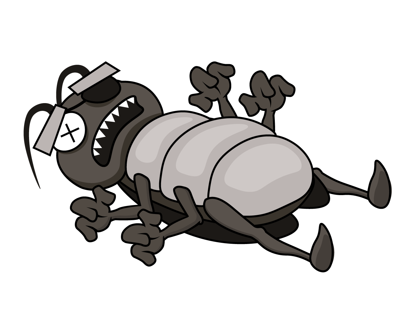 Professional advertisement made by KMG for SOS Pest Control. It is a bed bug.