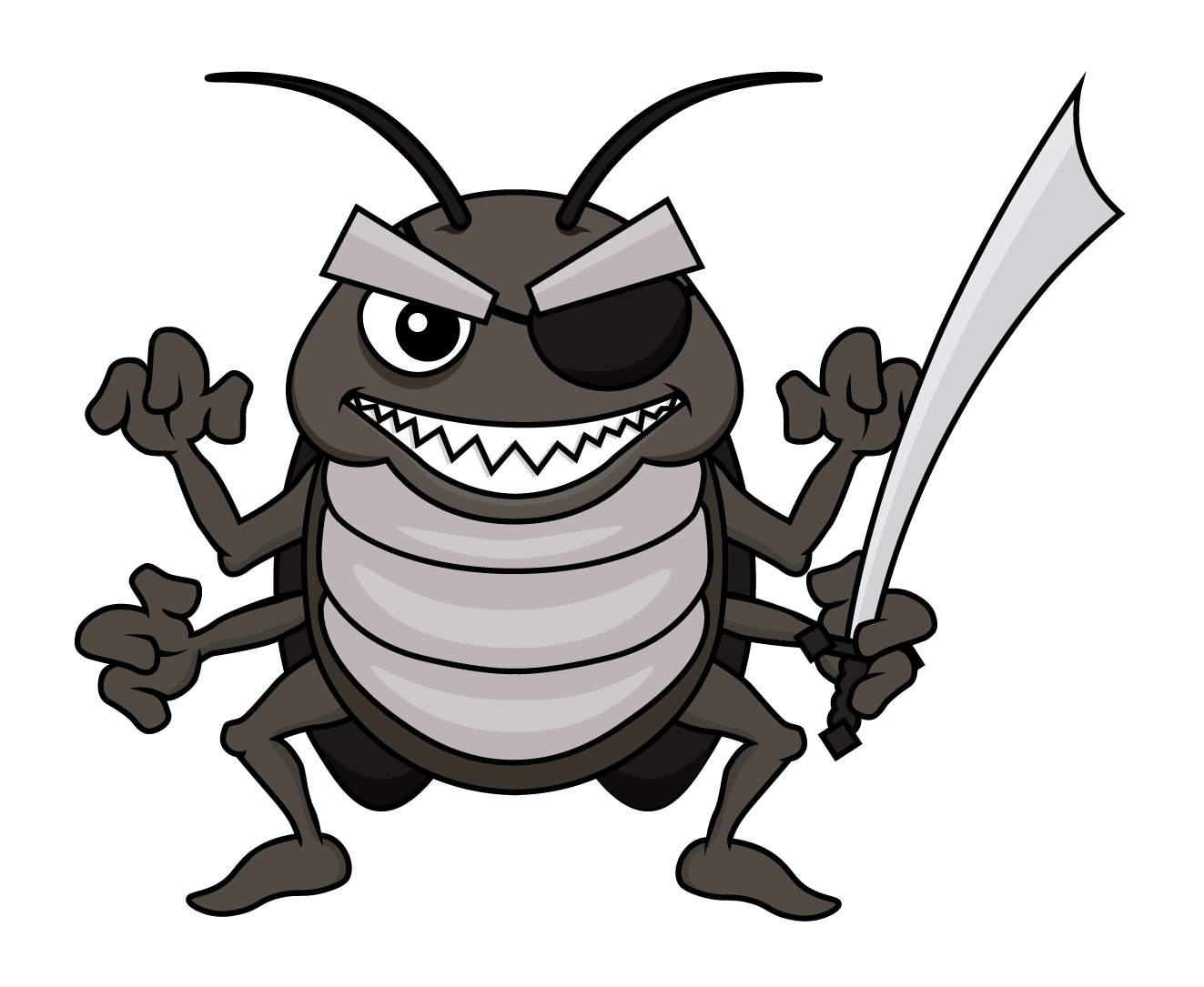 Professional advertisement made by KMG for SOS Pest Control. It is a bed bug.