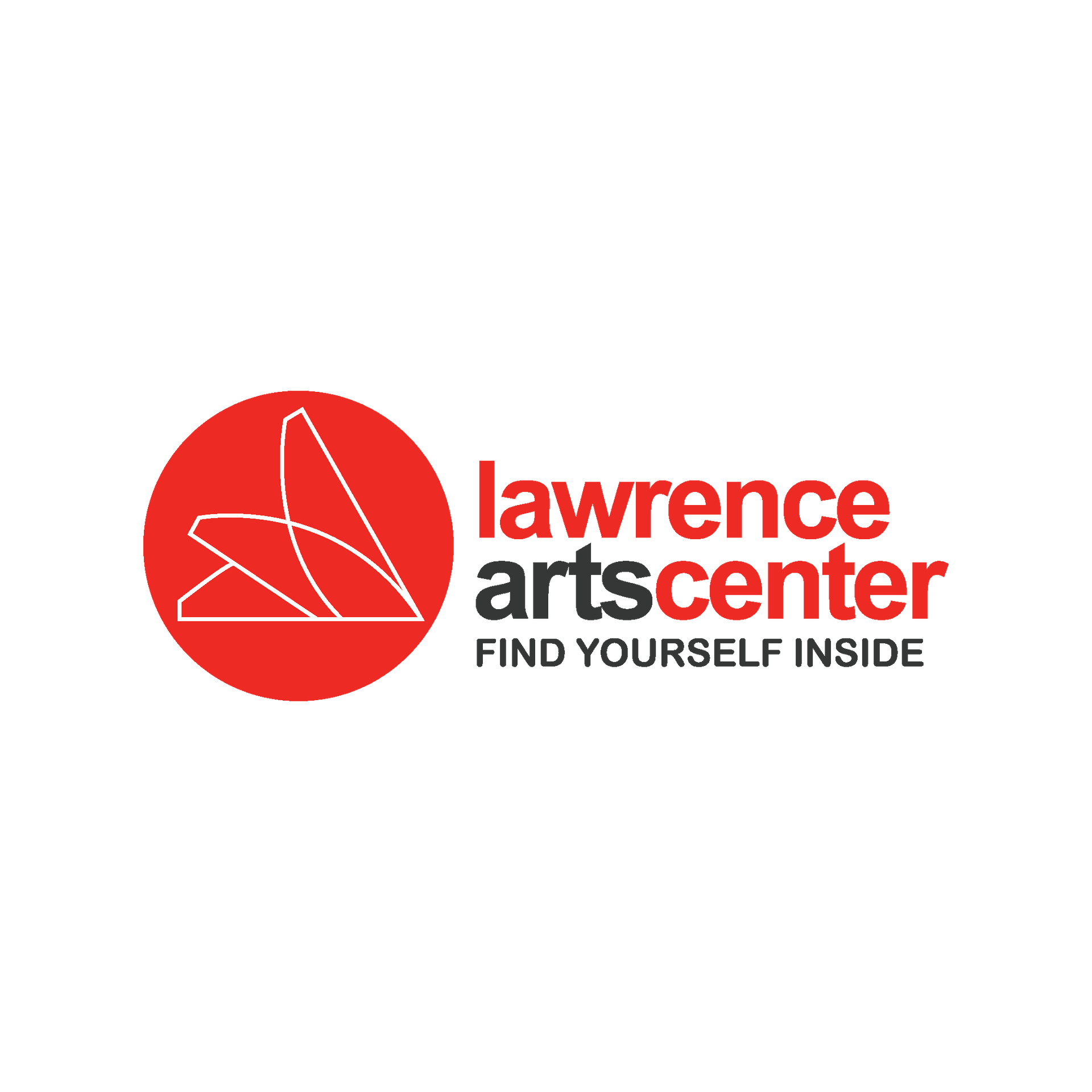 Lawrence Arts Center logo made by KMG.