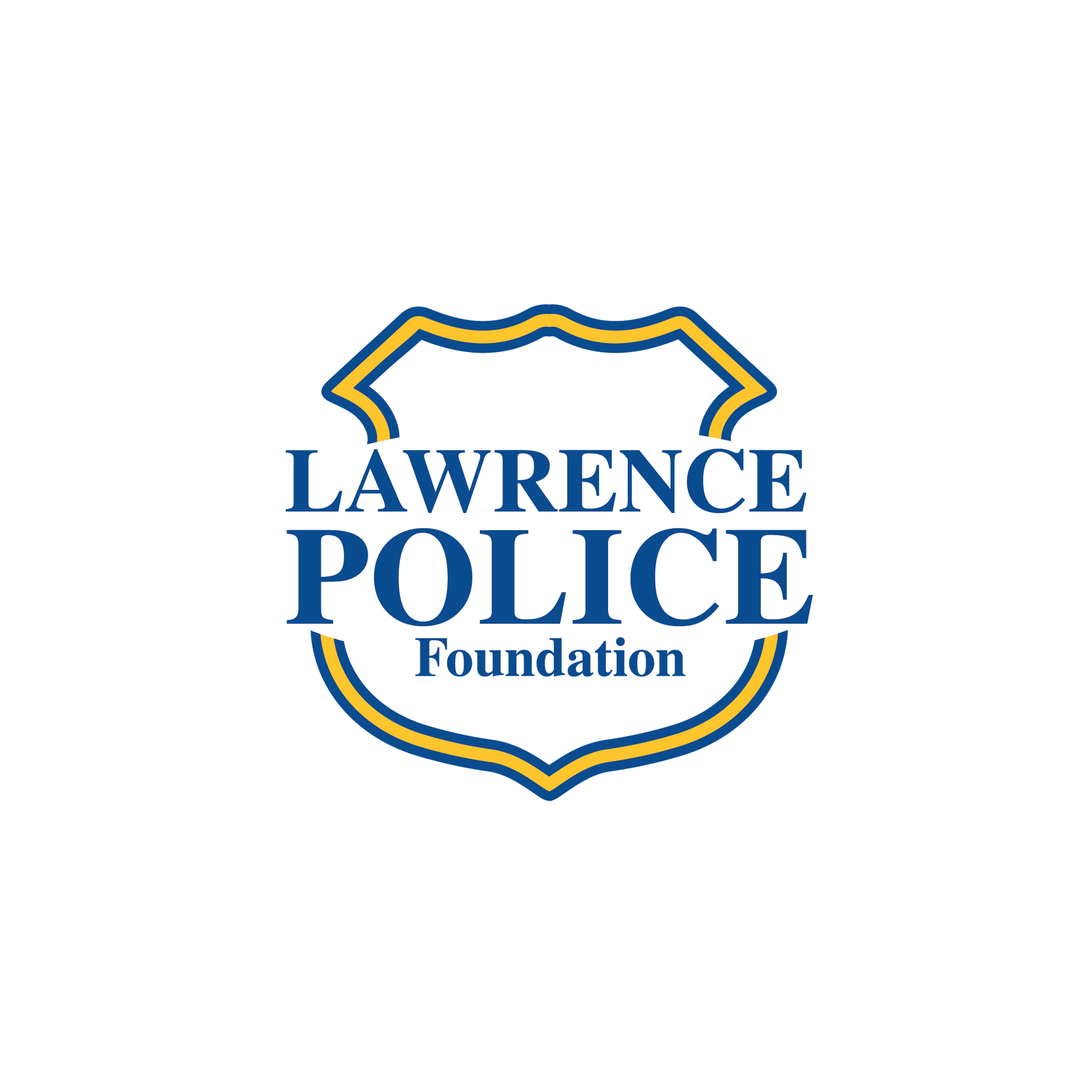 Lawrence Police Foundation logo made by KMG.