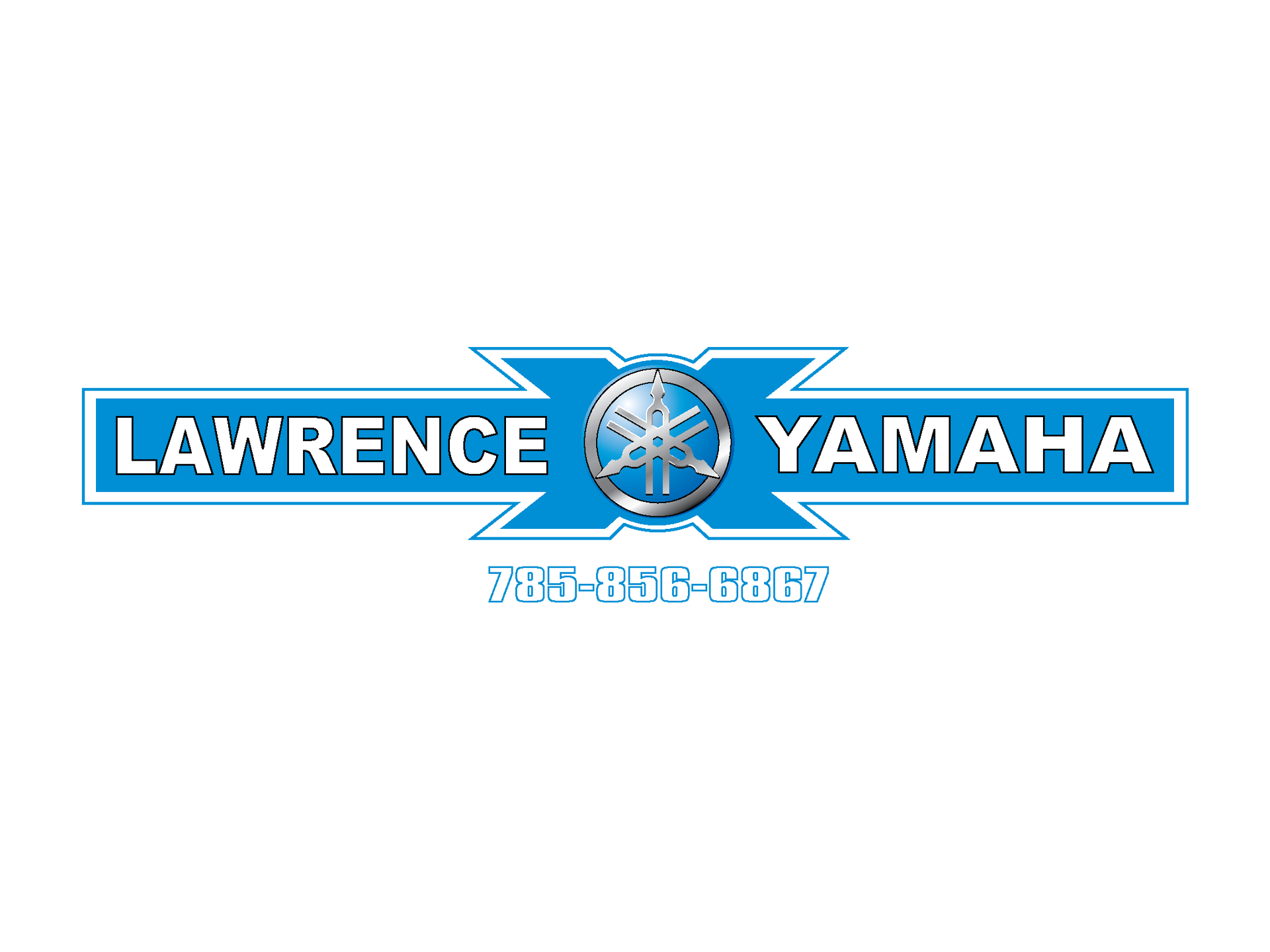 Lawrence Yamaha logo made by KMG.