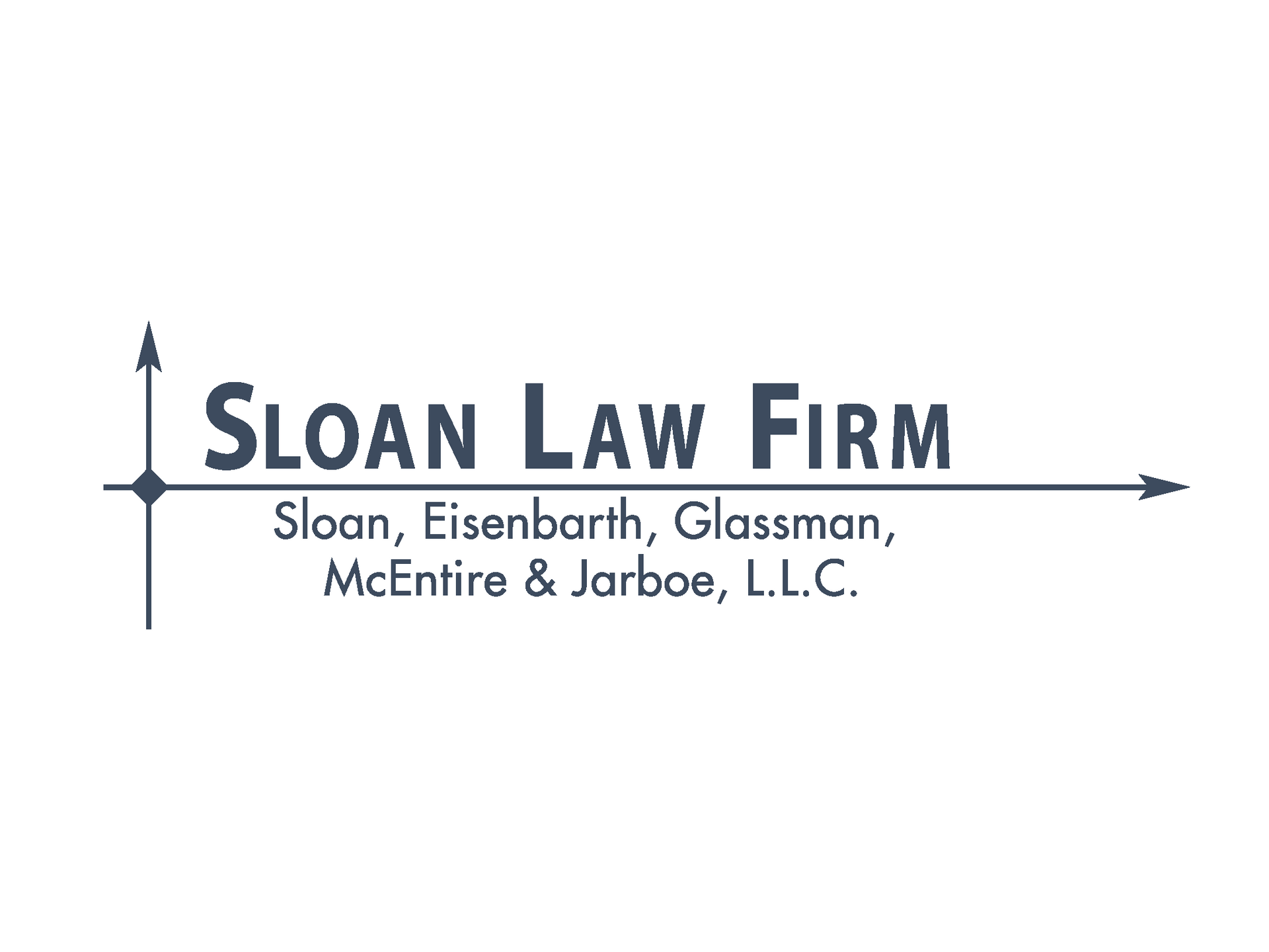 Sloan Law Firm logo made by KMG.