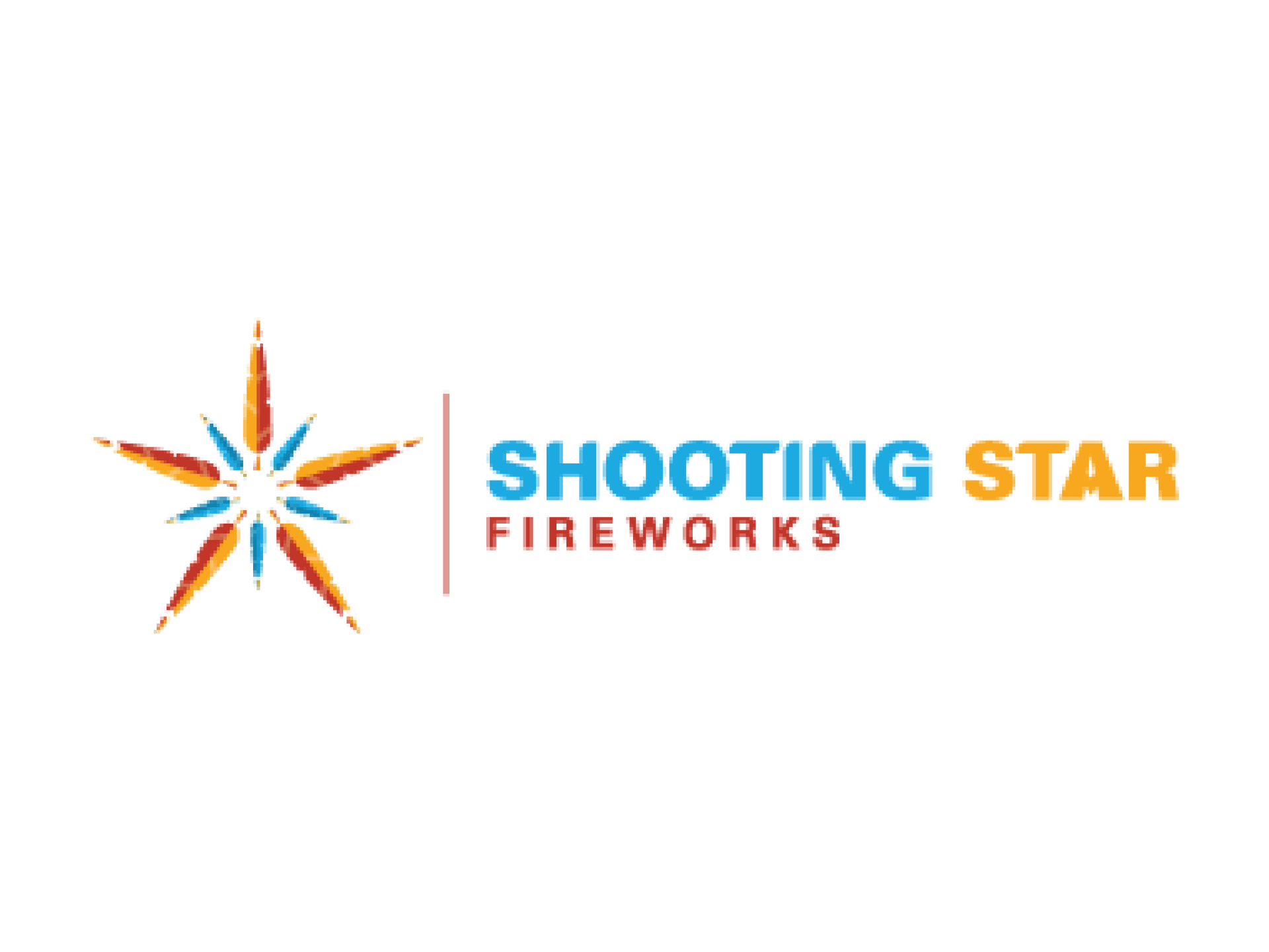 Shooting Star Fireworks logo made by KMG.