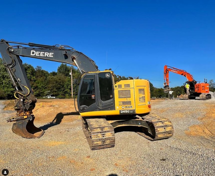 KZ Construction's John Deere Excavator
