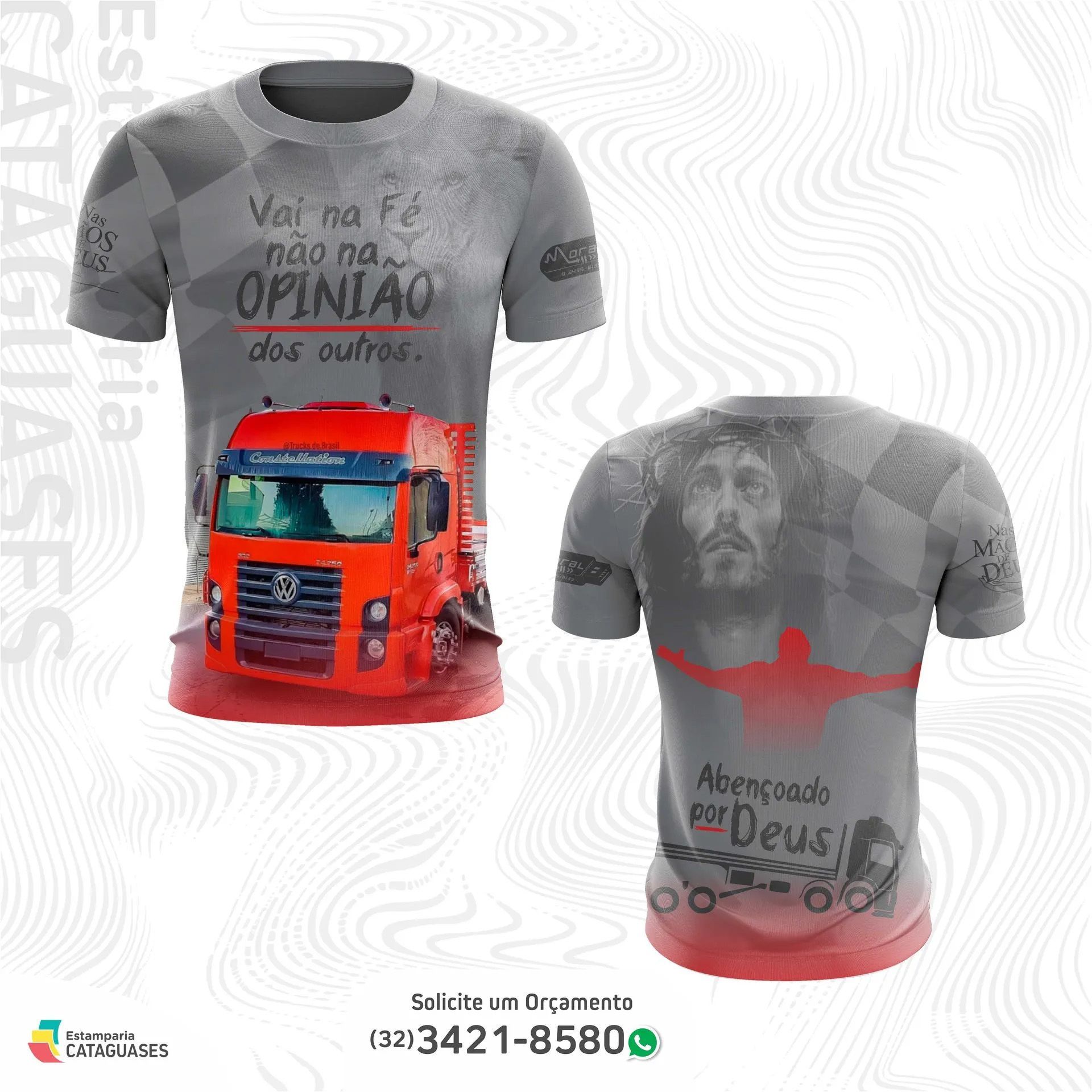 Estamparia Cataguases ,Camisas de Caminhão