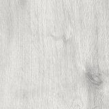 Texture con venature del legno bianco con un nodo visibile.