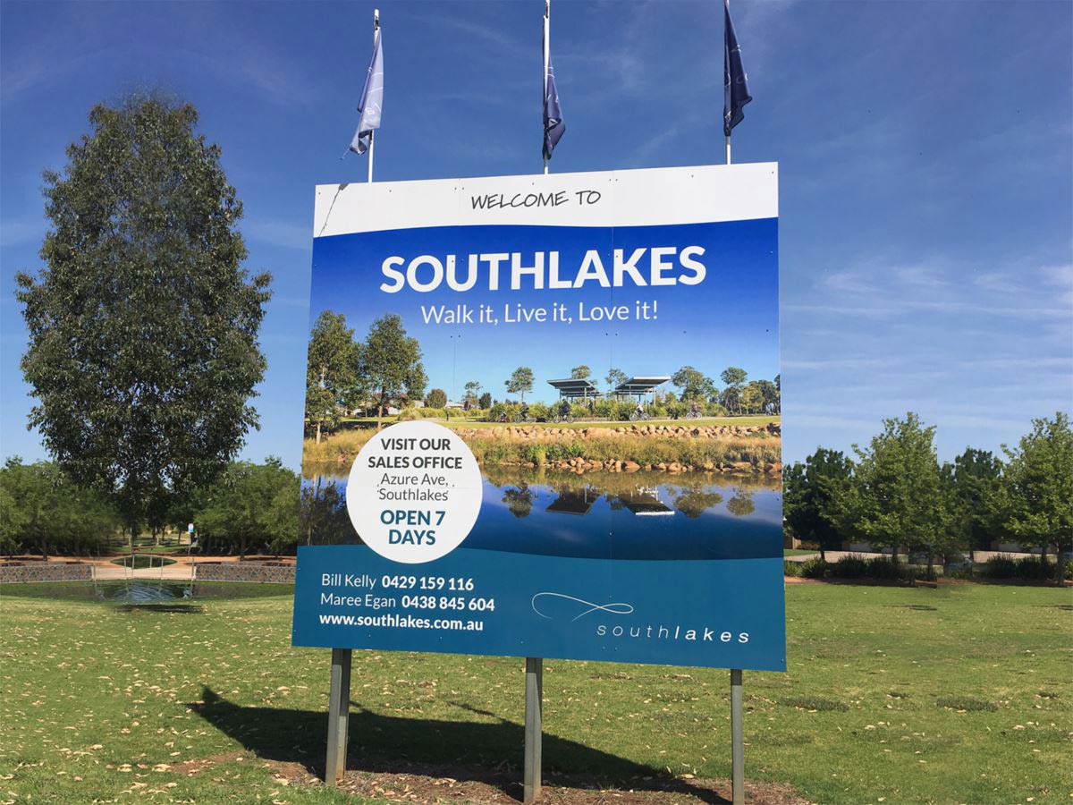 Signage For South Lakes — Sign Writing in Dubbo, NSW