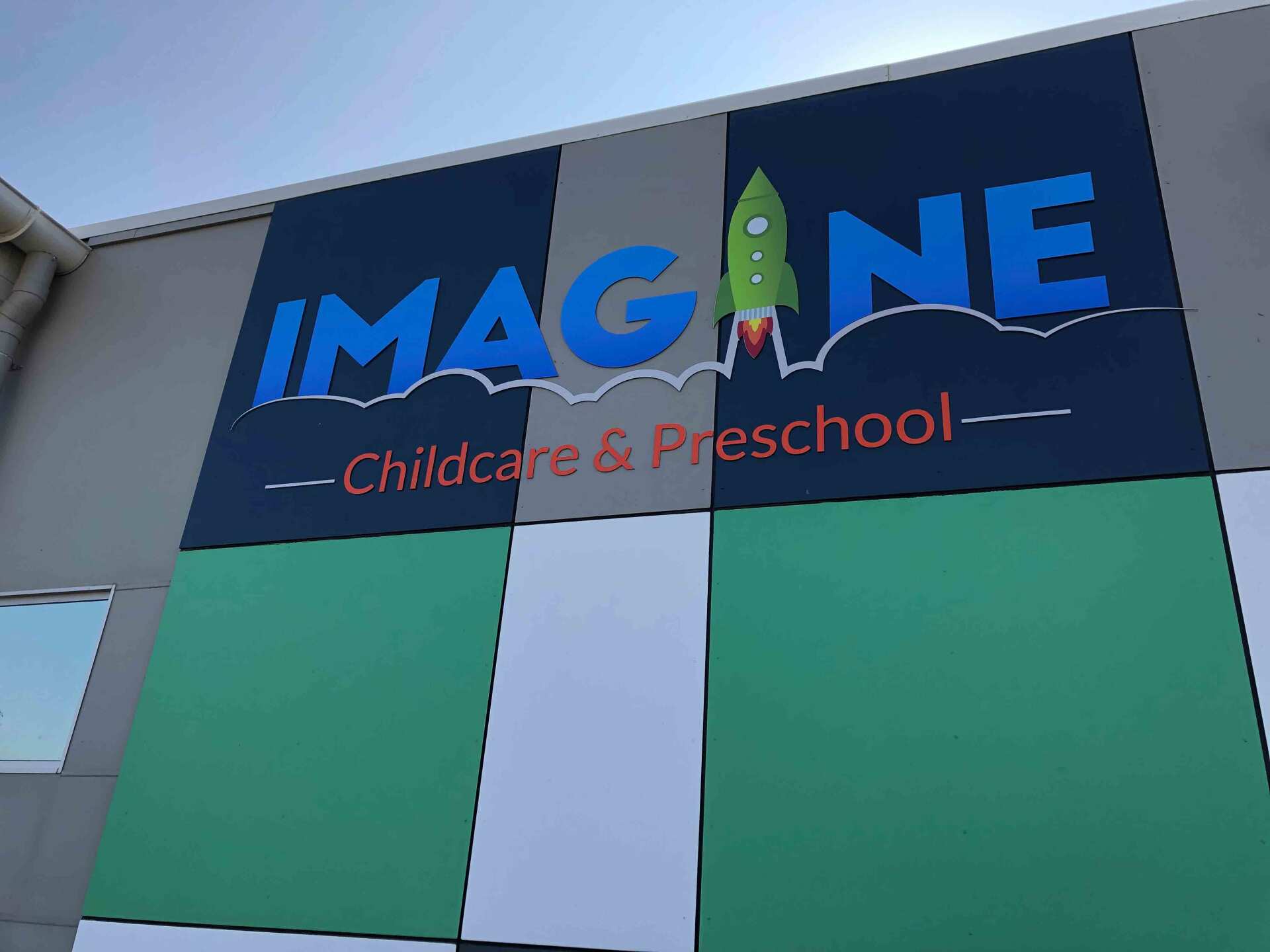 Imagine Childcare Signage — Sign Writing in Dubbo, NSW