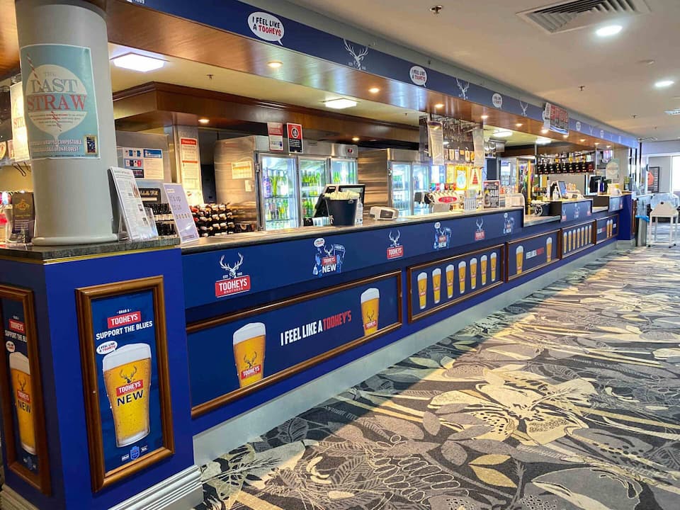 Bar With Beer Signage — Sign Writing in Dubbo, NSW