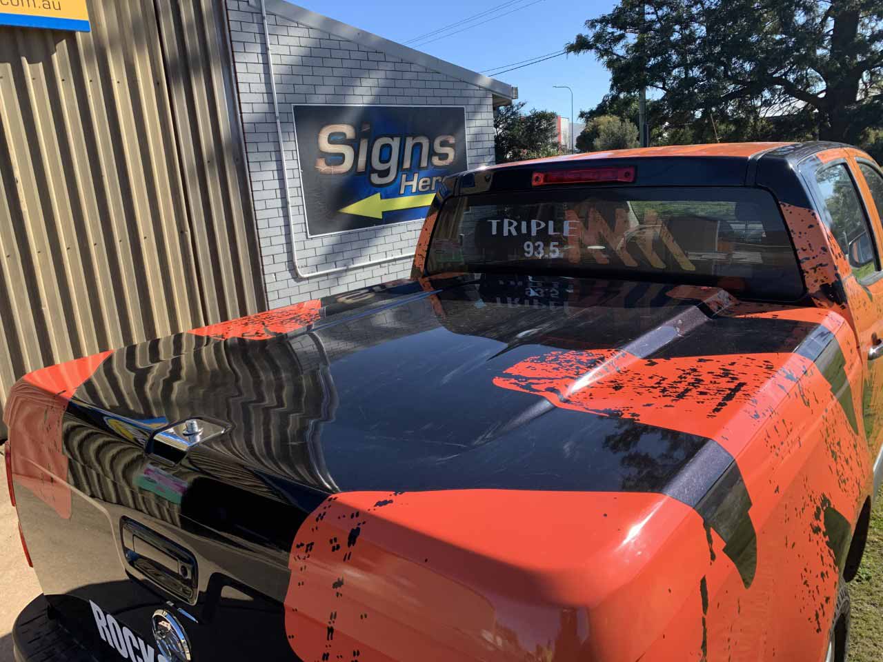 Triple M Vehicle Wrap — Sign Writing in Dubbo, NSW