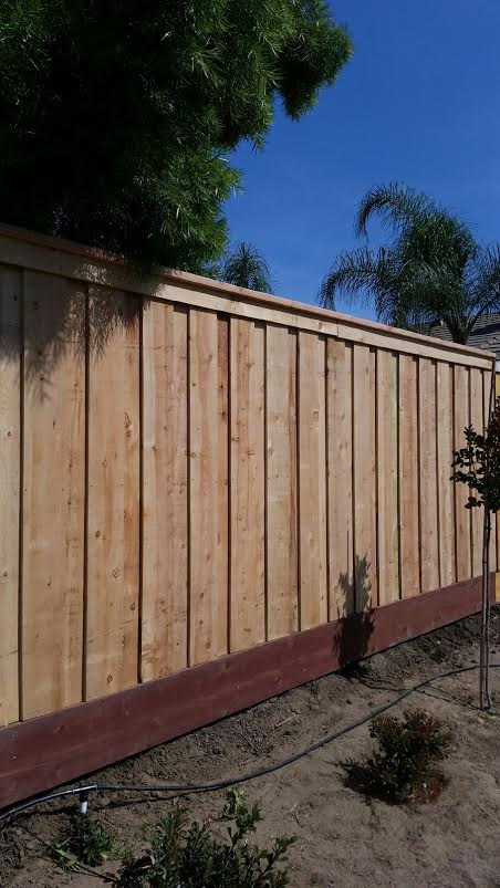 Fencing Installation — New Wooden Fence in Visalia, CA