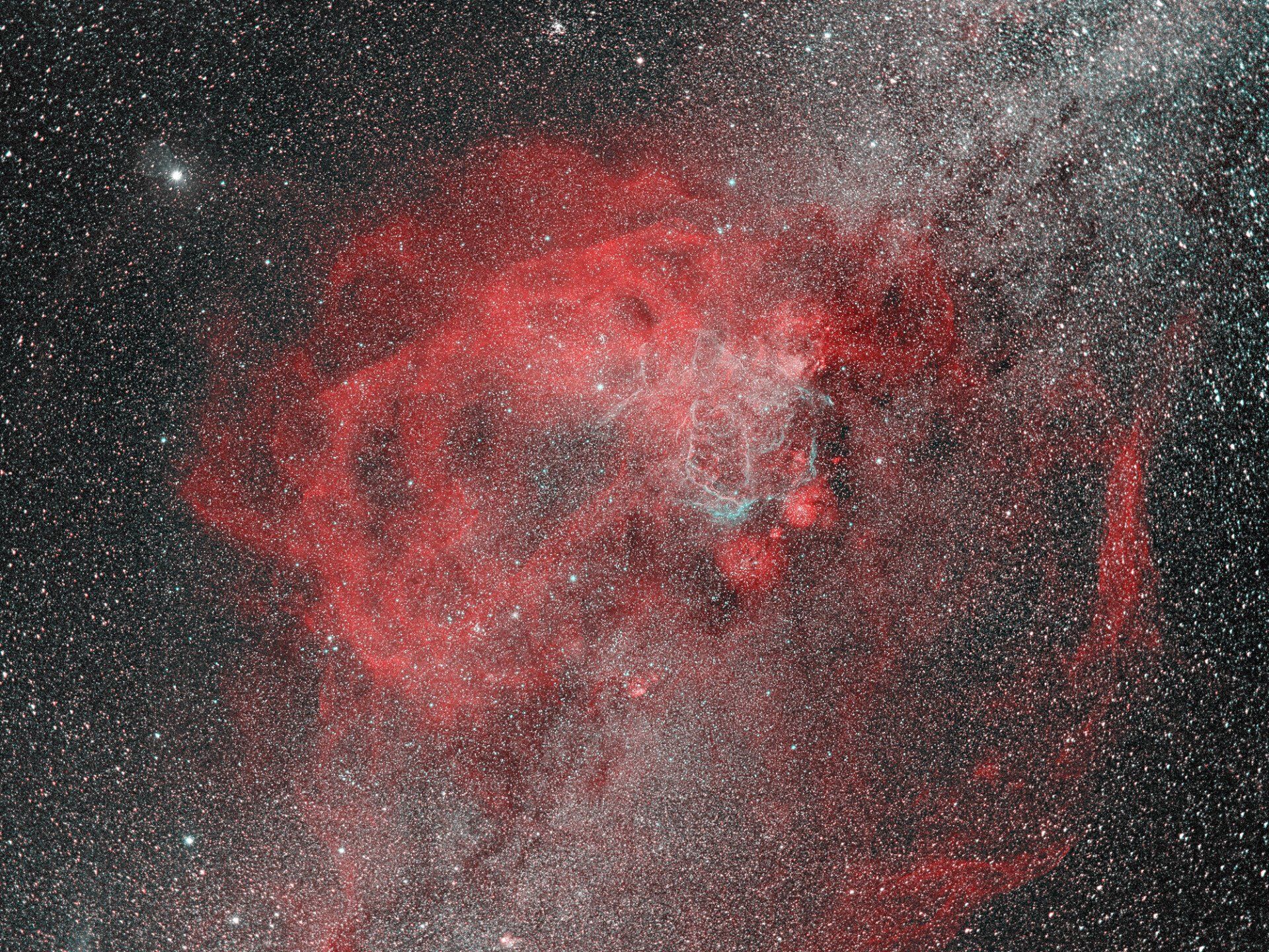"VIAGGIO NEL PROFONDO - CIELO": LA NEBULOSA DI GUM