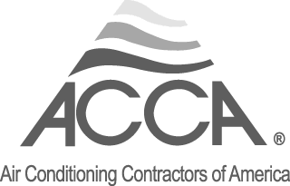The logo for acca air conditioning contractors of america