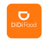 Logotipo de la aplicación DiDi Food:  para pedir de Azúcar y Cacao a domicilio 