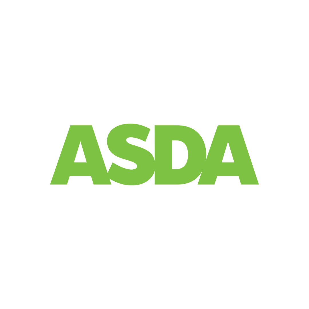 ASDA logo in green text on a white background.