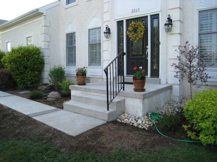 concrete sidewalk