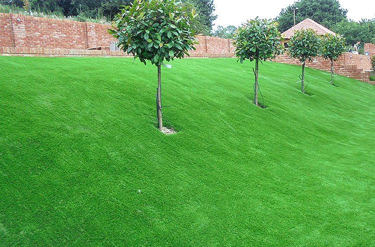 Easy Turf Laying Your Synthetic Grass On A Slope Or Hill