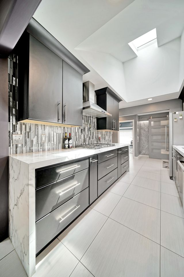 Black Kitchen Cabinets - Lincoln, NE - Skylimit Remodeling