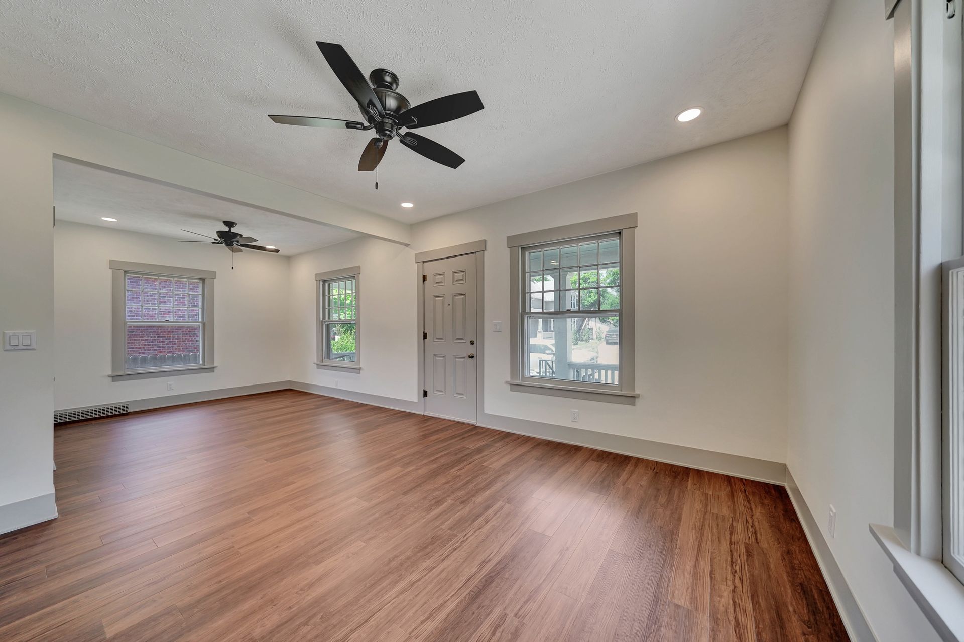 Remodeled Living room - Lincoln, NE - SkyLimit Remodeling