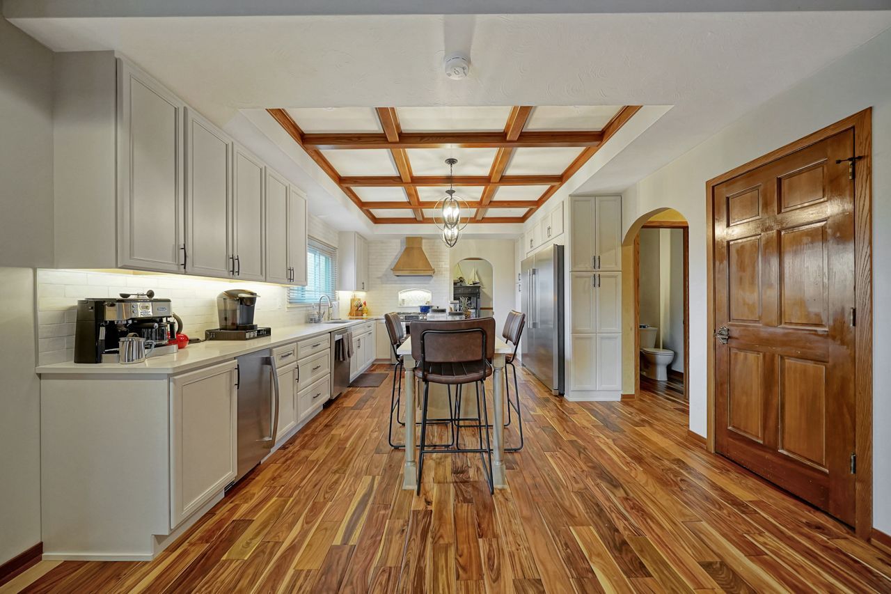 A Wide Angle Shot of Modern Floor Design - Lincoln, NE - SkyLimit Remodeling