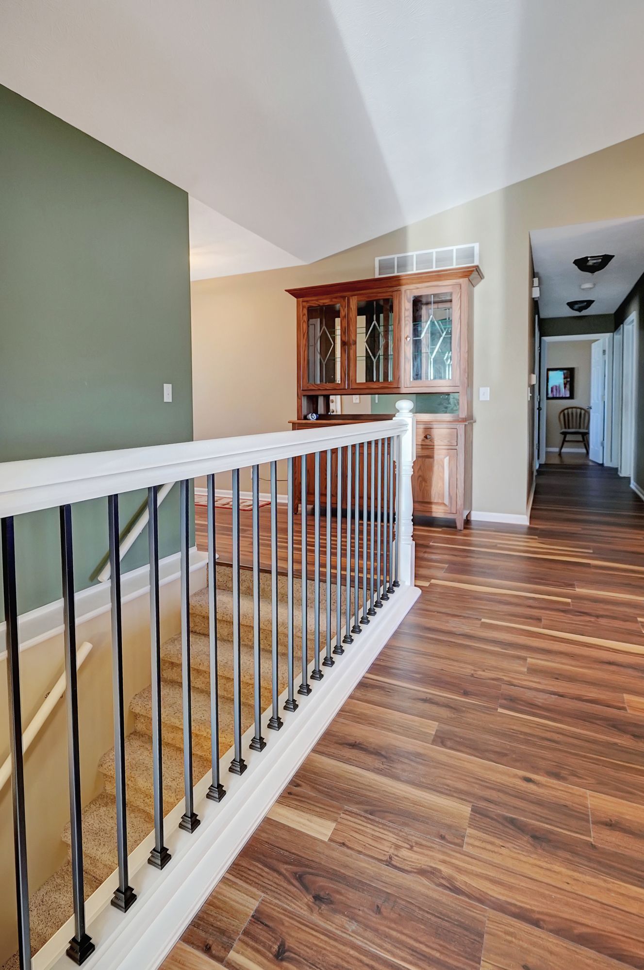 A Staircase In A House - Lincoln, NE - SkyLimit Remodeling