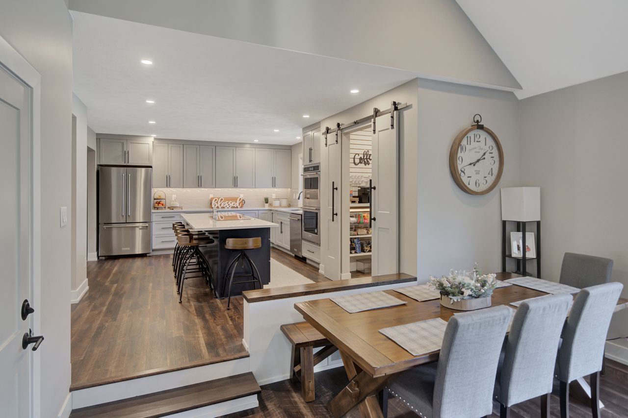 Right side view of kitchen - Lincoln, NE - SkyLimit Remodeling