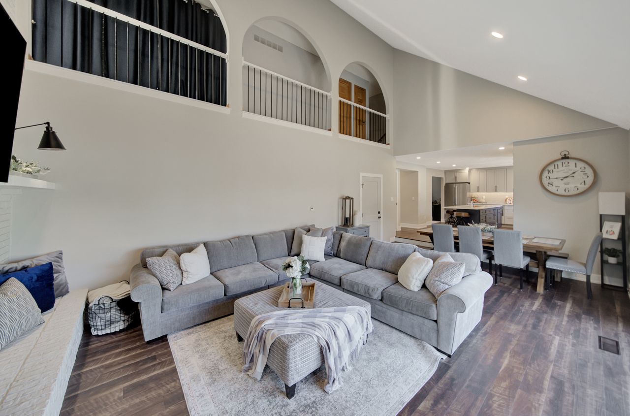 Sofa's in living room - Lincoln, NE - SkyLimit Remodeling