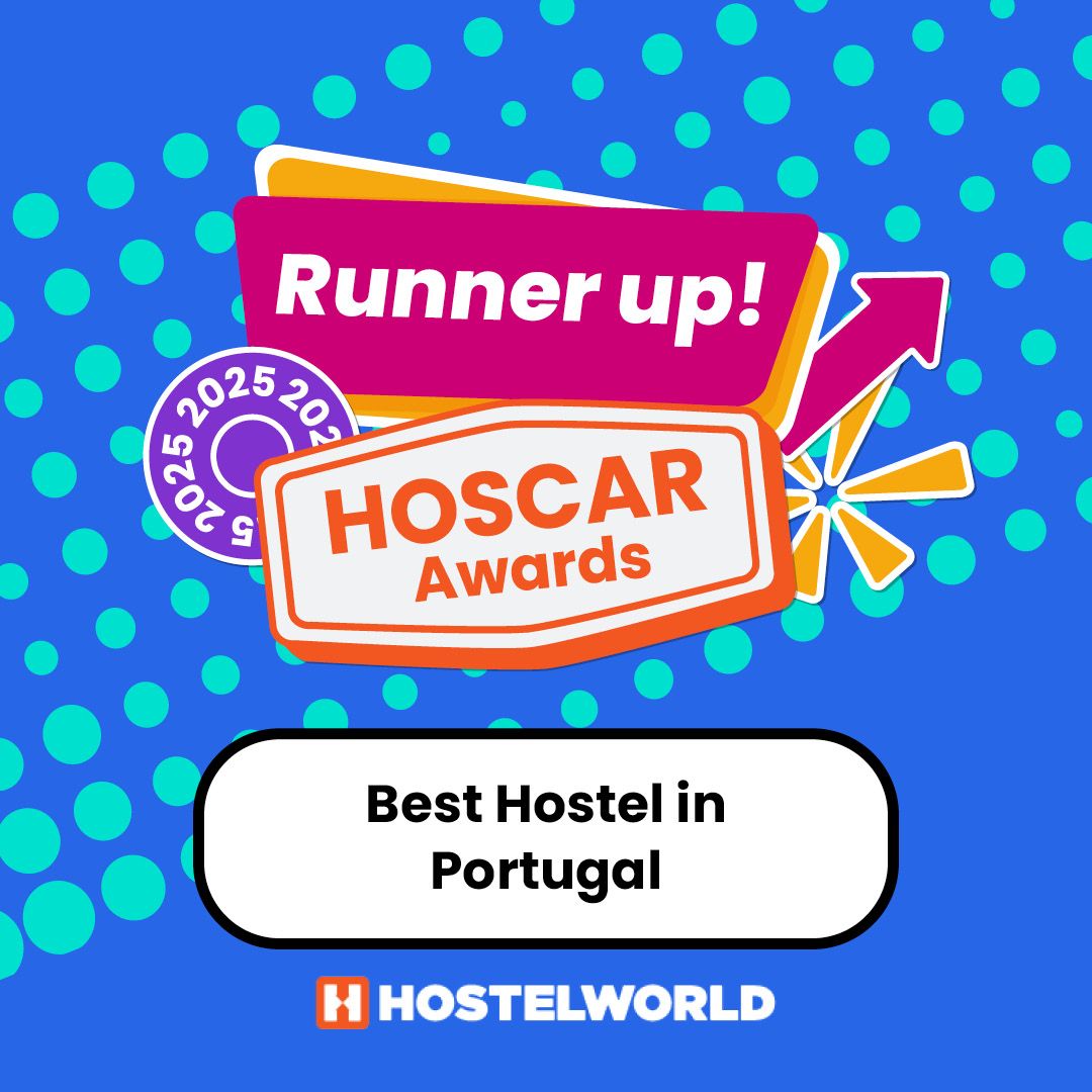 Runner up ! hoscar awards best hostel in portugal